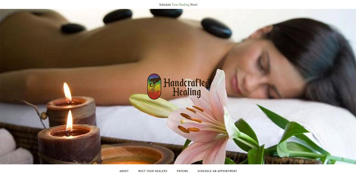 Website Design Handcrafted Healing