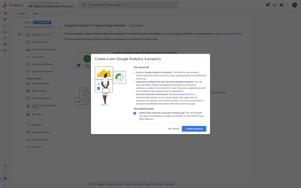 Google Analytics 4 Data Collection