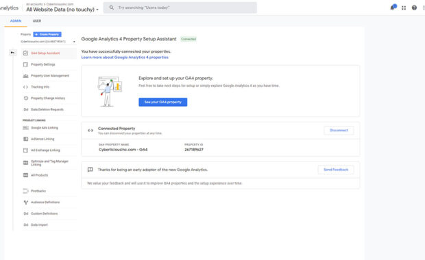 Upgrade to Google Analytics 4