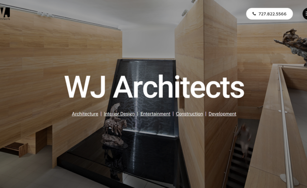 WJ Architects Website Redesign
