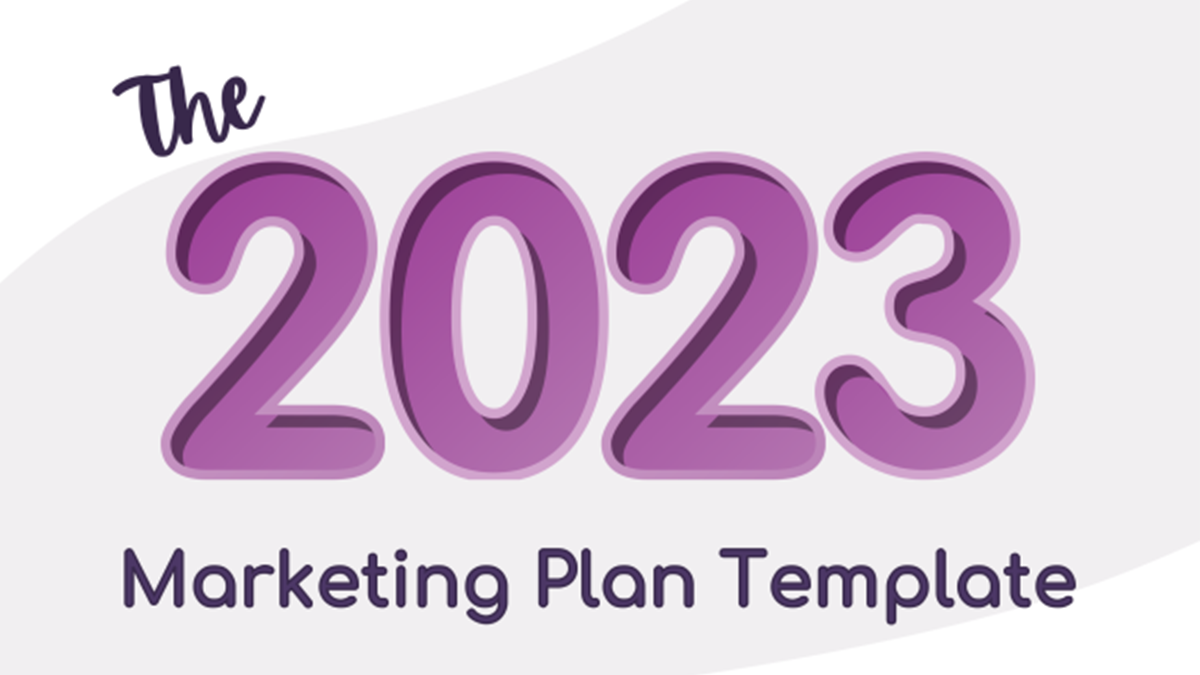 Marketing Plan Template for 2023