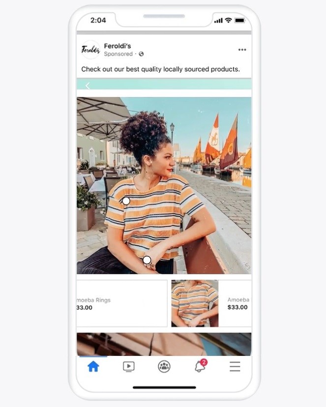 Shoppable Ads: Facebook Lookbook