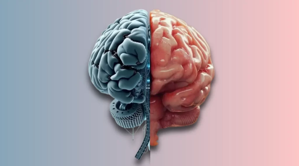 Half Human and Half AI Brain for Data and Creativity Connection