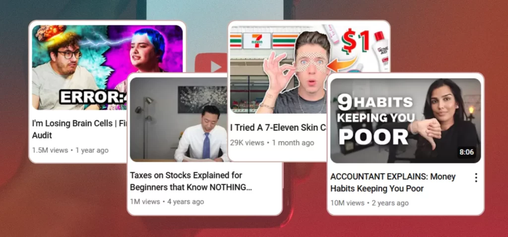 Mix of Flashy and Clean Cut Talking Video Examples