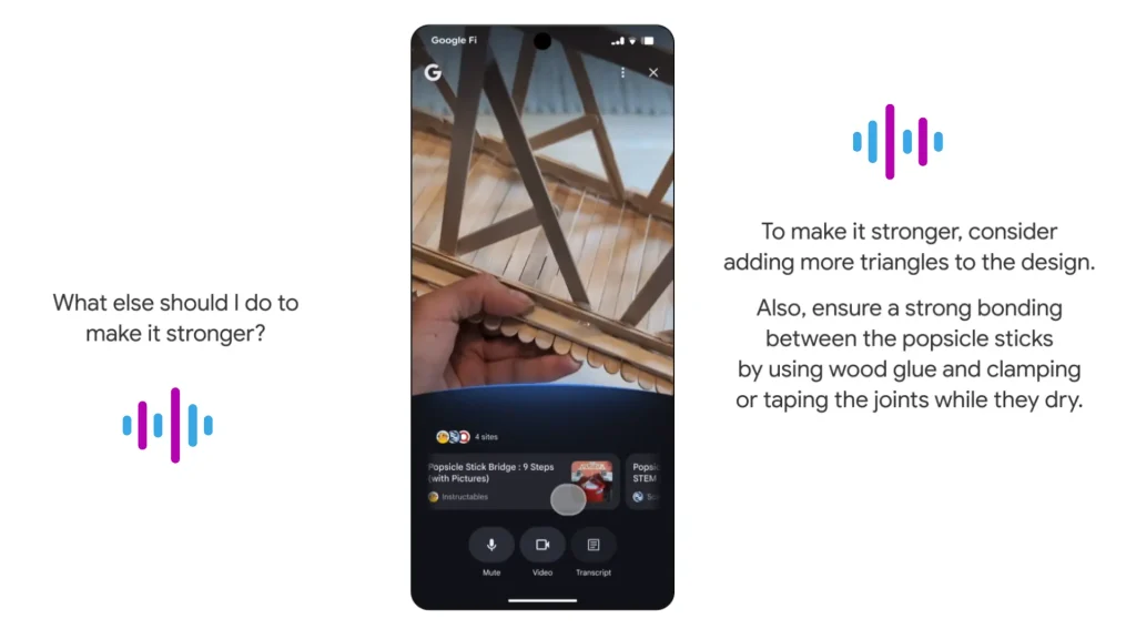 Google Search Live: Voice Search & Response