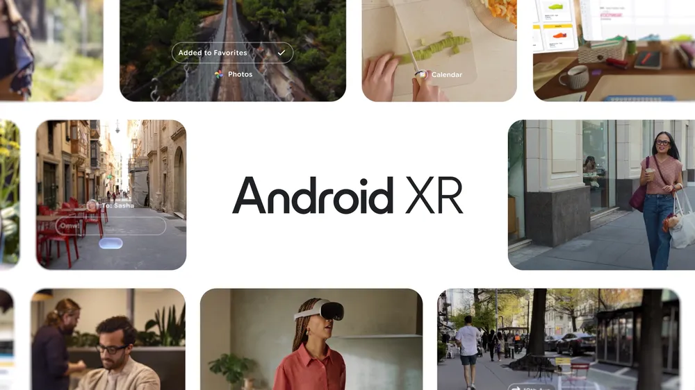 Google I/O 2025: Android XR Collage