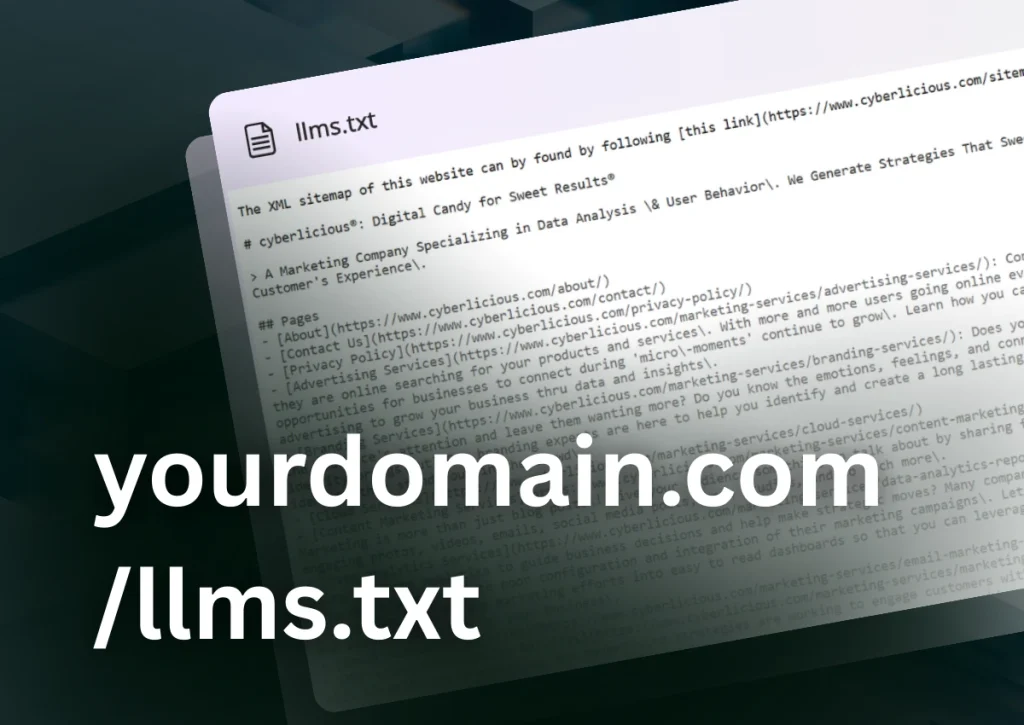 How to Use llms.txt: URL and Image example