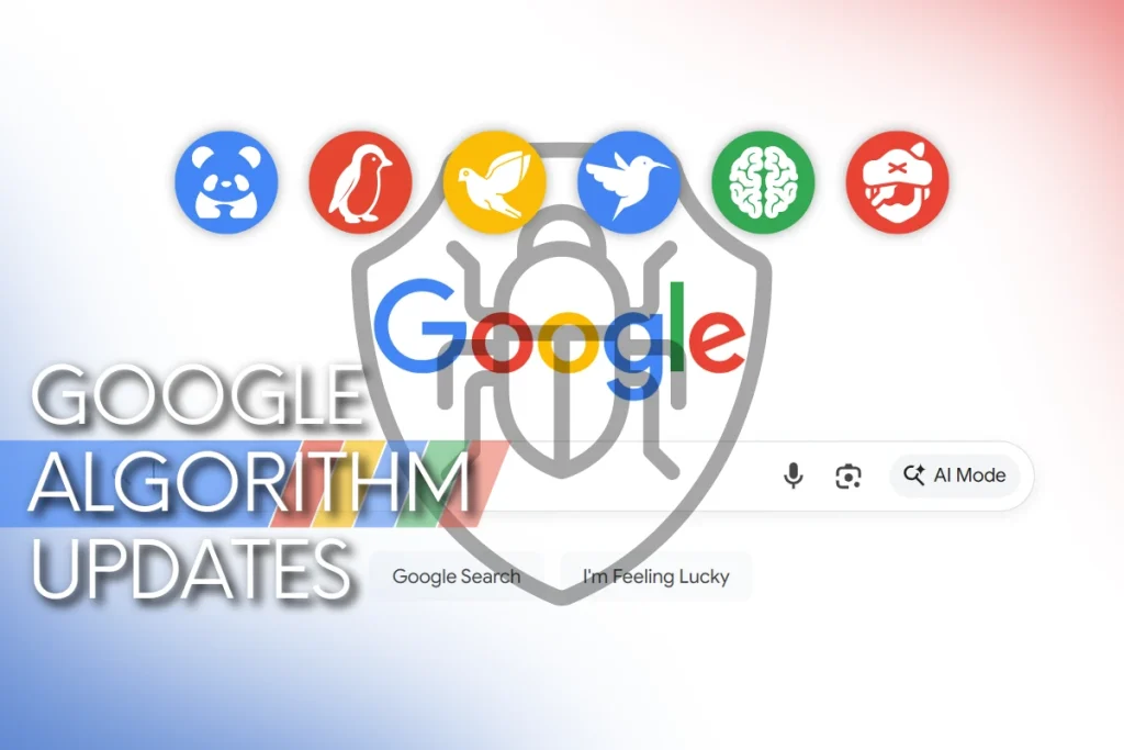 Google Spam Update: Search with Google Algorithm Icons