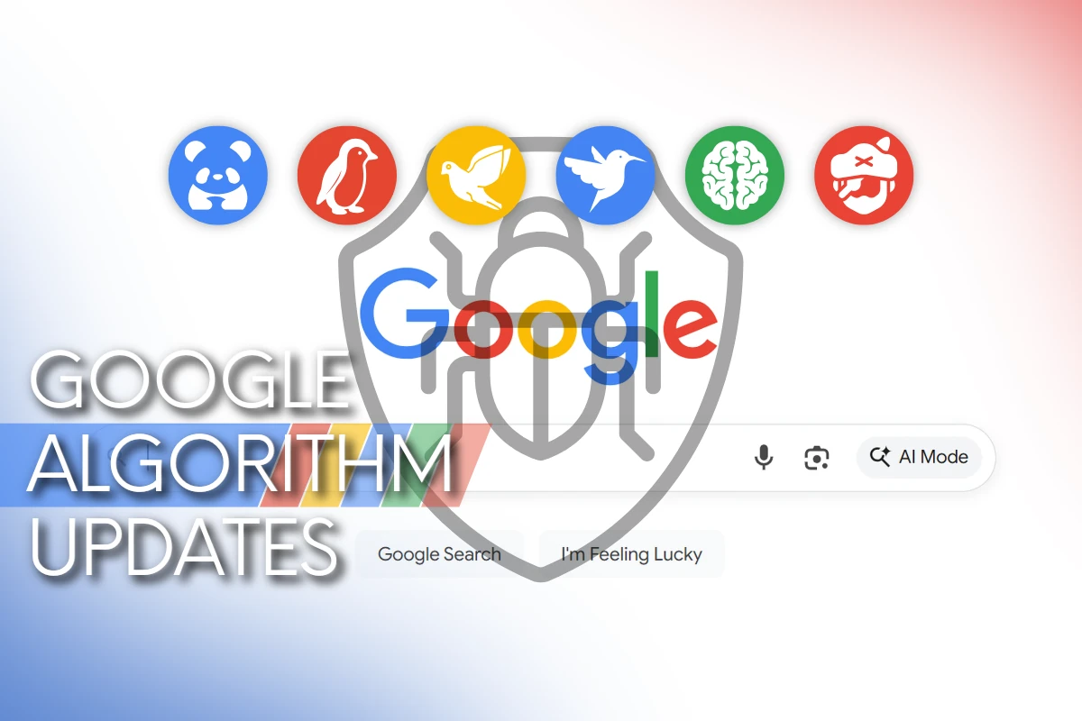 Google Spam Update: Search with Google Algorithm Icons